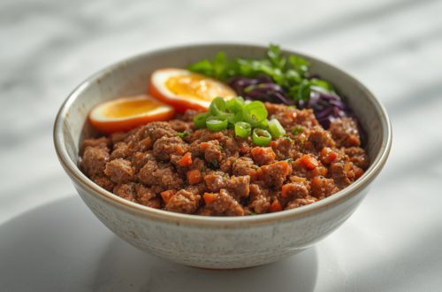 Korean Ground Beef Bowls