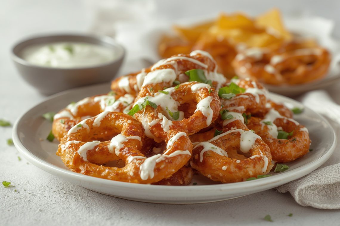 Spicy Ranch Pretzels